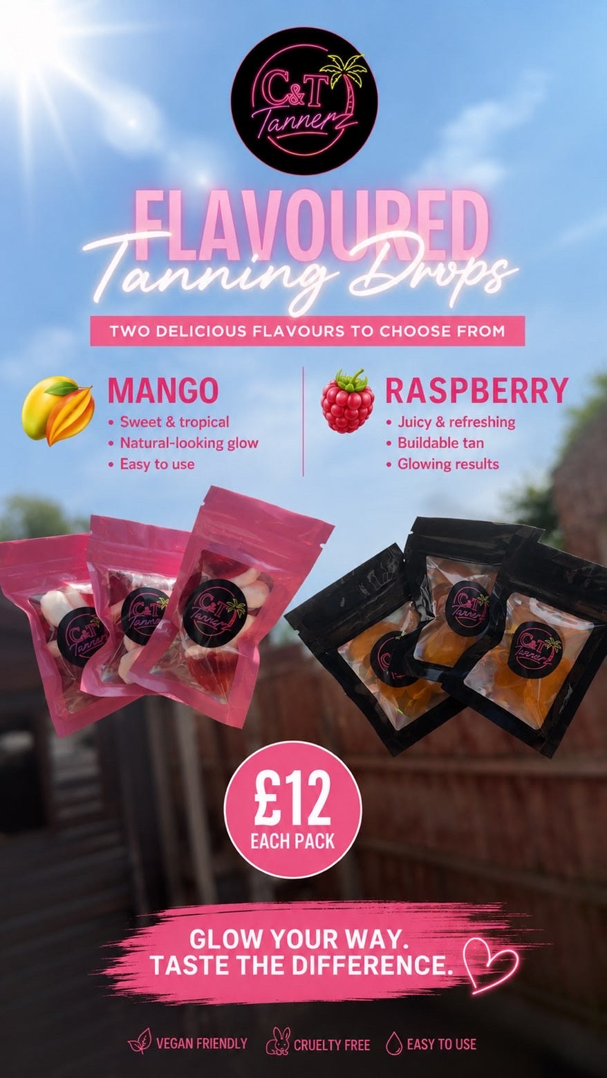 Tanning Gummies - flavoured