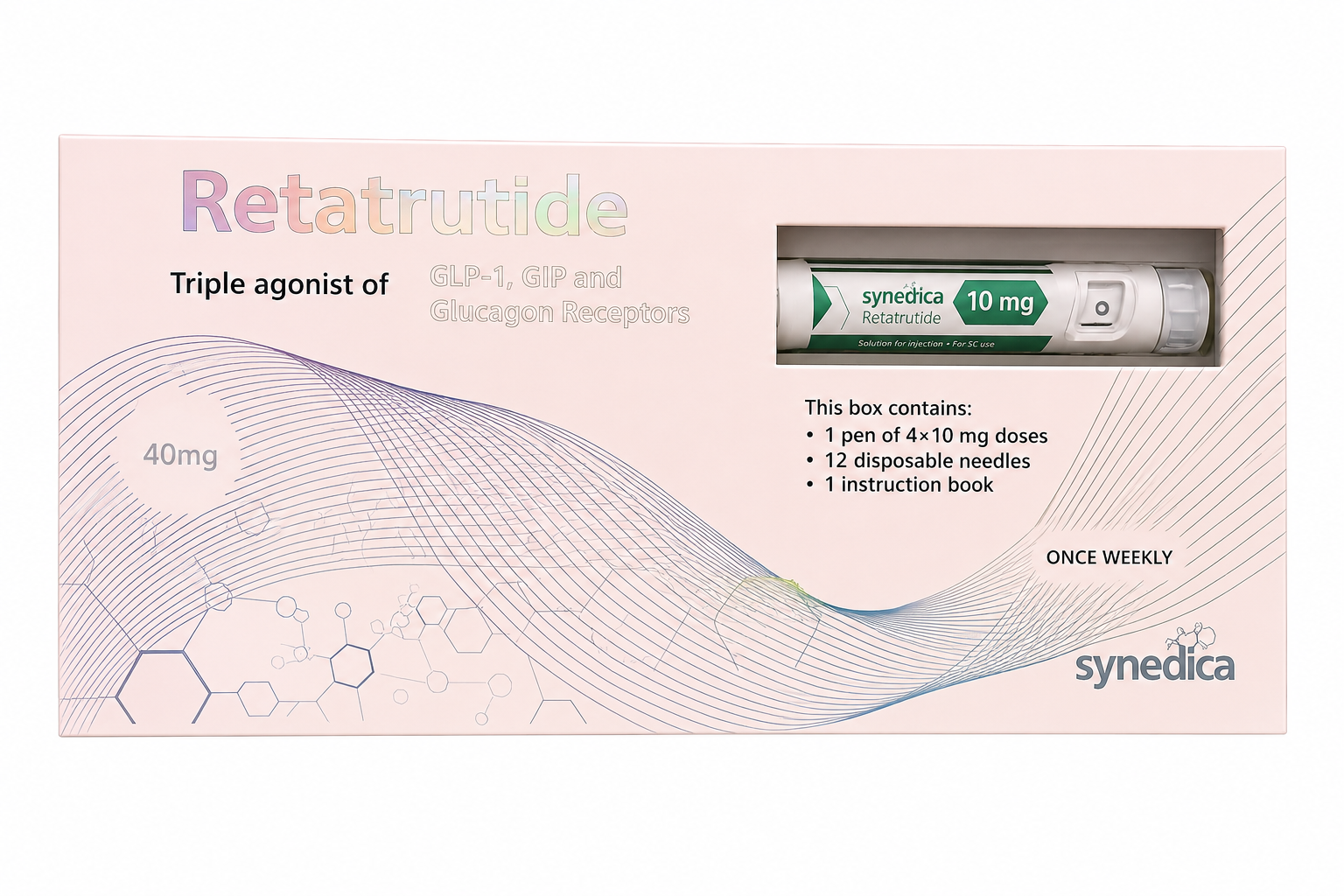 Retatrutide 40mg multi-dose pen
